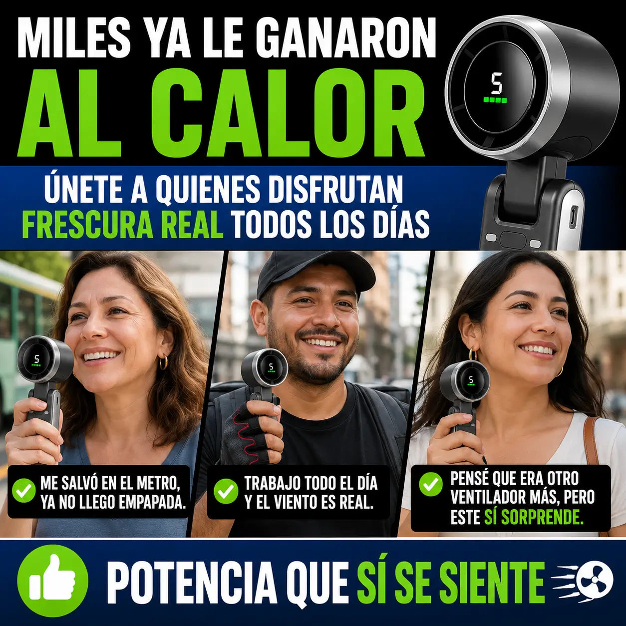 Ventilador portátil