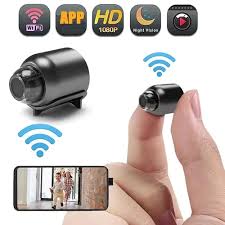 Mini Cámara de Vigilancia WiFi HD 1080P con Visión Nocturna