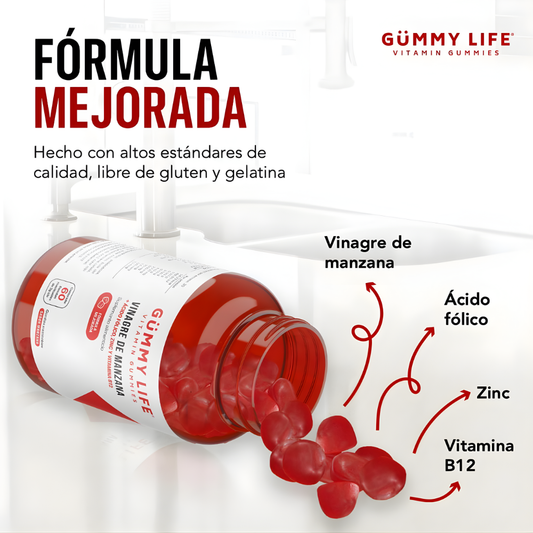 Suplemento Gummy Life Vinagre de Manzana