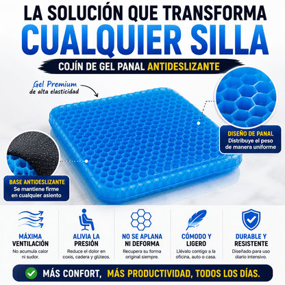 Cojín Antipresión™ Gel Ortopédico Confort Total