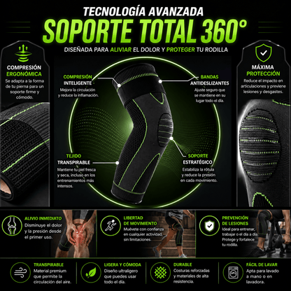 ActivaLife Pro™ Alivio Inmediato del Dolor de Rodilla 360°