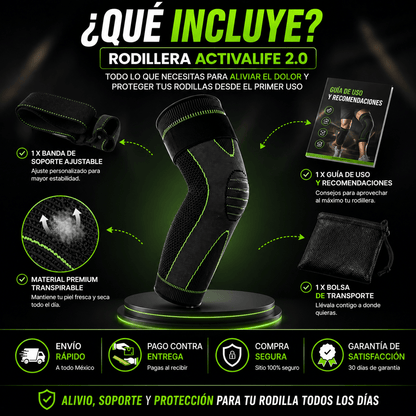 ActivaLife Pro™ Alivio Inmediato del Dolor de Rodilla 360°