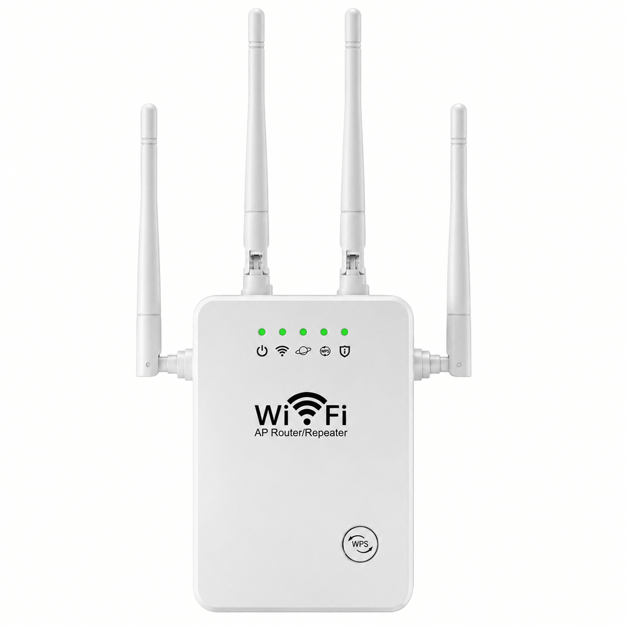 Repetidor WiFi Dual Band de 4 Antenas