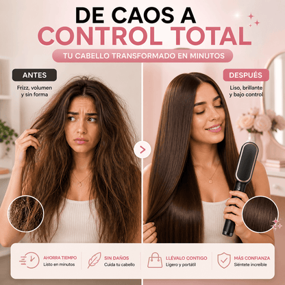 LisseGo™ Cepillo Alisador 3 en 1
