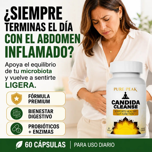 Suplemento Alimenticio Candida Cleanse – 60 Cápsulas