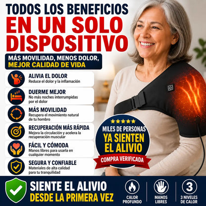Hombrera Eléctrica Con Almohadilla Térmica
