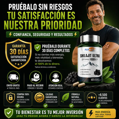 Shilajit Ultra Potencia Óptima MAXIMA VITALIDAD
