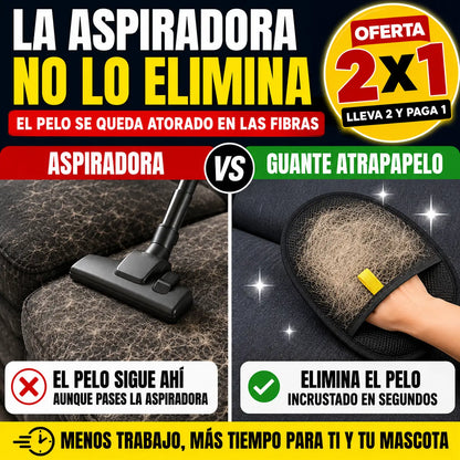 Guante Removedor de Pelo para Mascotas