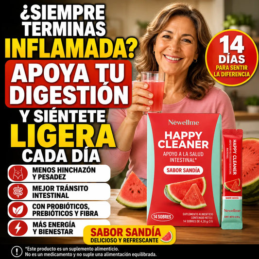 Happy Cleaner® | Salud Intestinal y Bienestar Digestivo