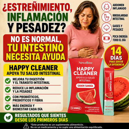 Happy Cleaner® | Salud Intestinal y Bienestar Digestivo