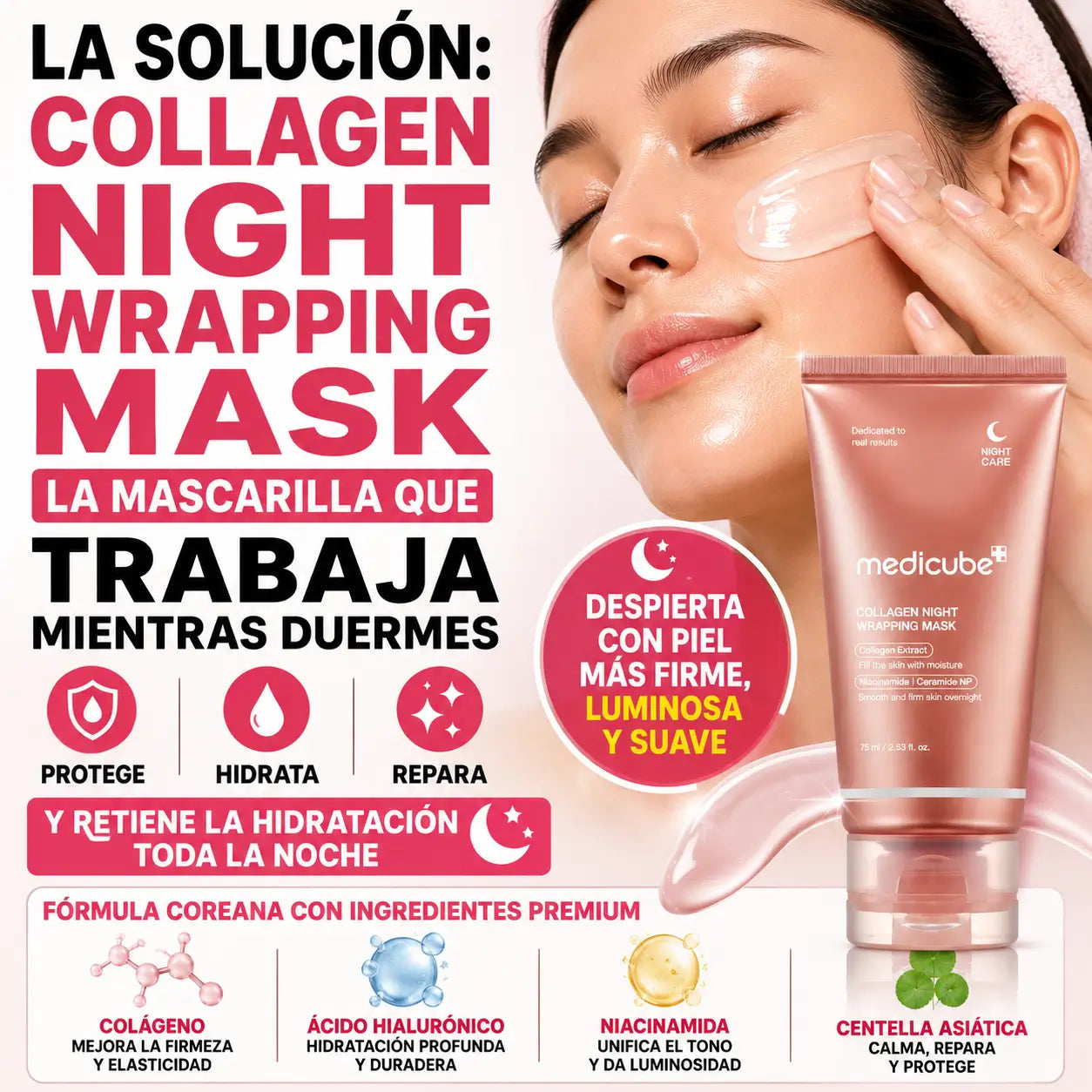 Medicube® Mascarilla Nocturna de Colágeno