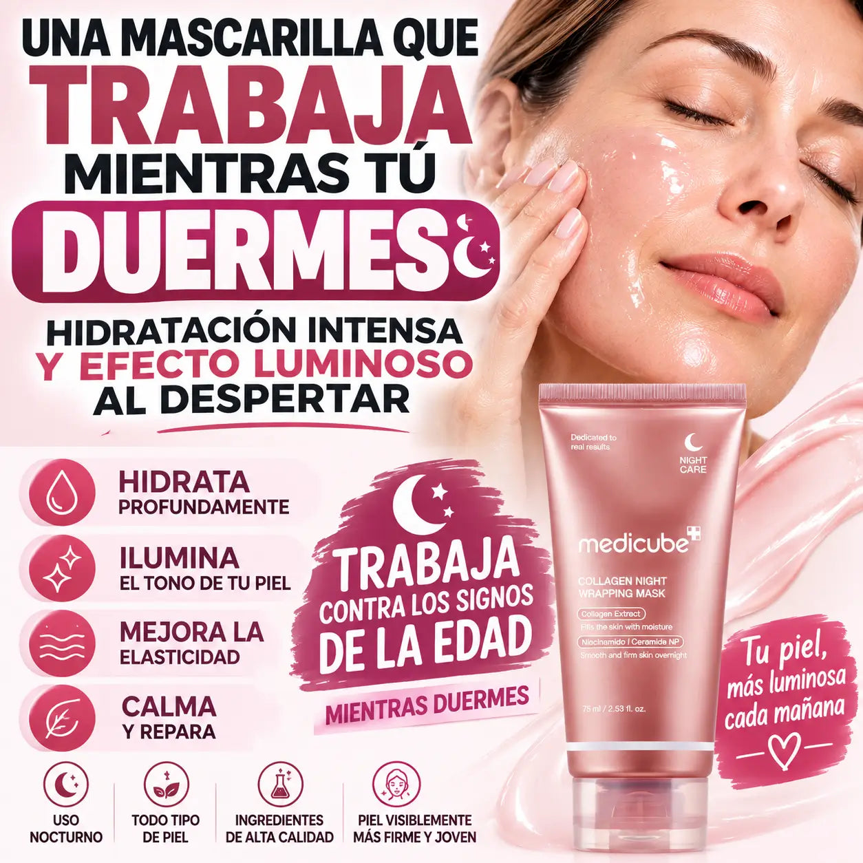 Medicube® Mascarilla Nocturna de Colágeno