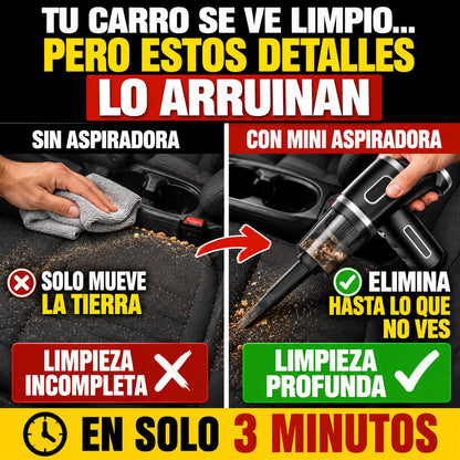 Aspiradora Portátil Para Carro Y Casa