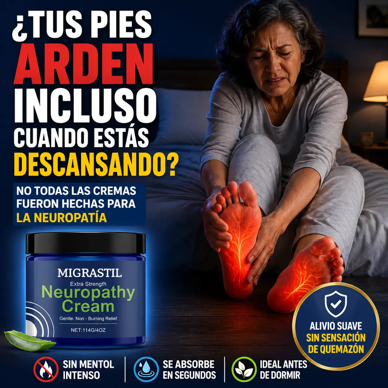 Migrastil® Crema para la Neuropatía Extra Fuerte