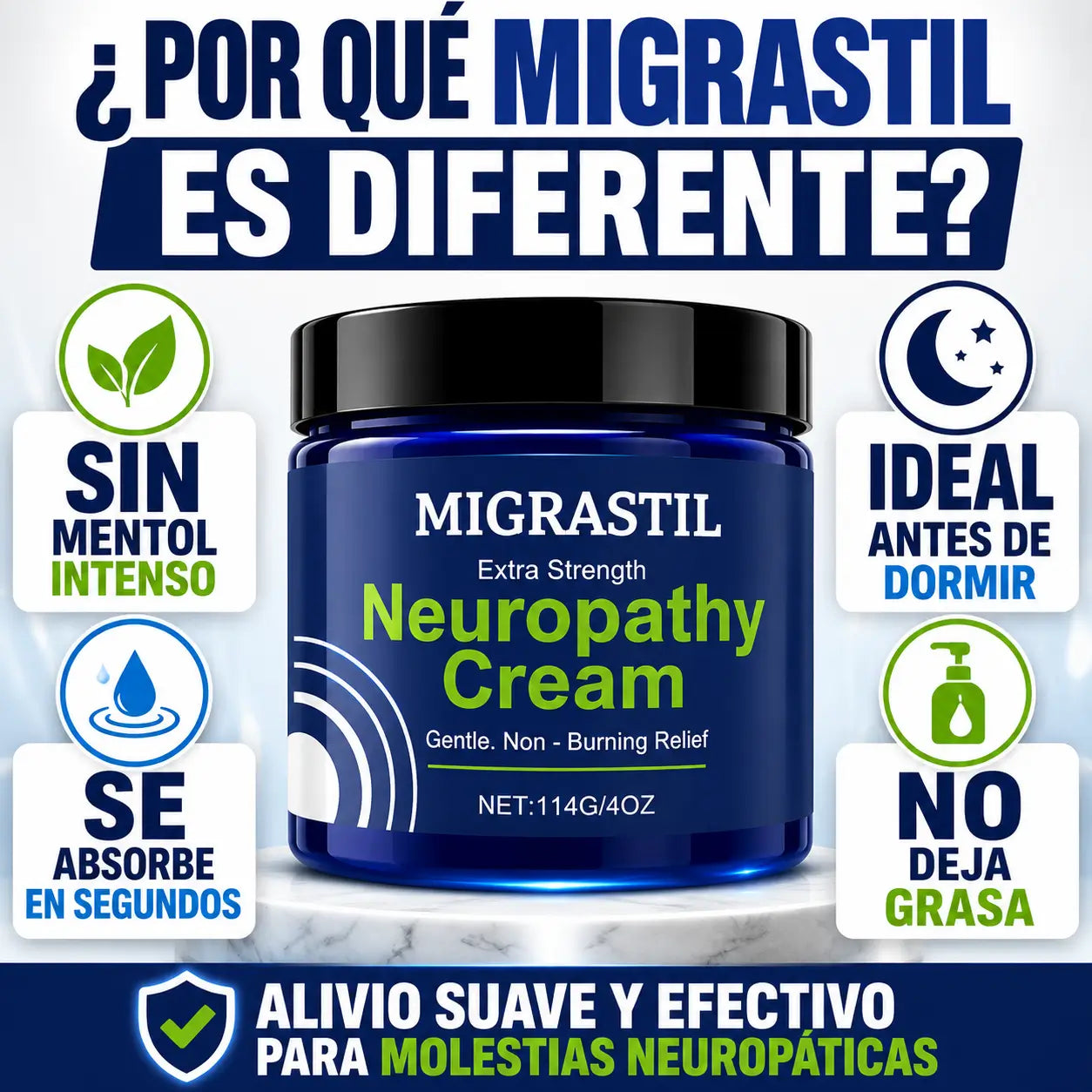 Migrastil® Crema para la Neuropatía Extra Fuerte