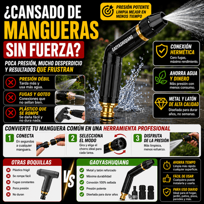 Pistola de Alta Presion de Agua boquilla
