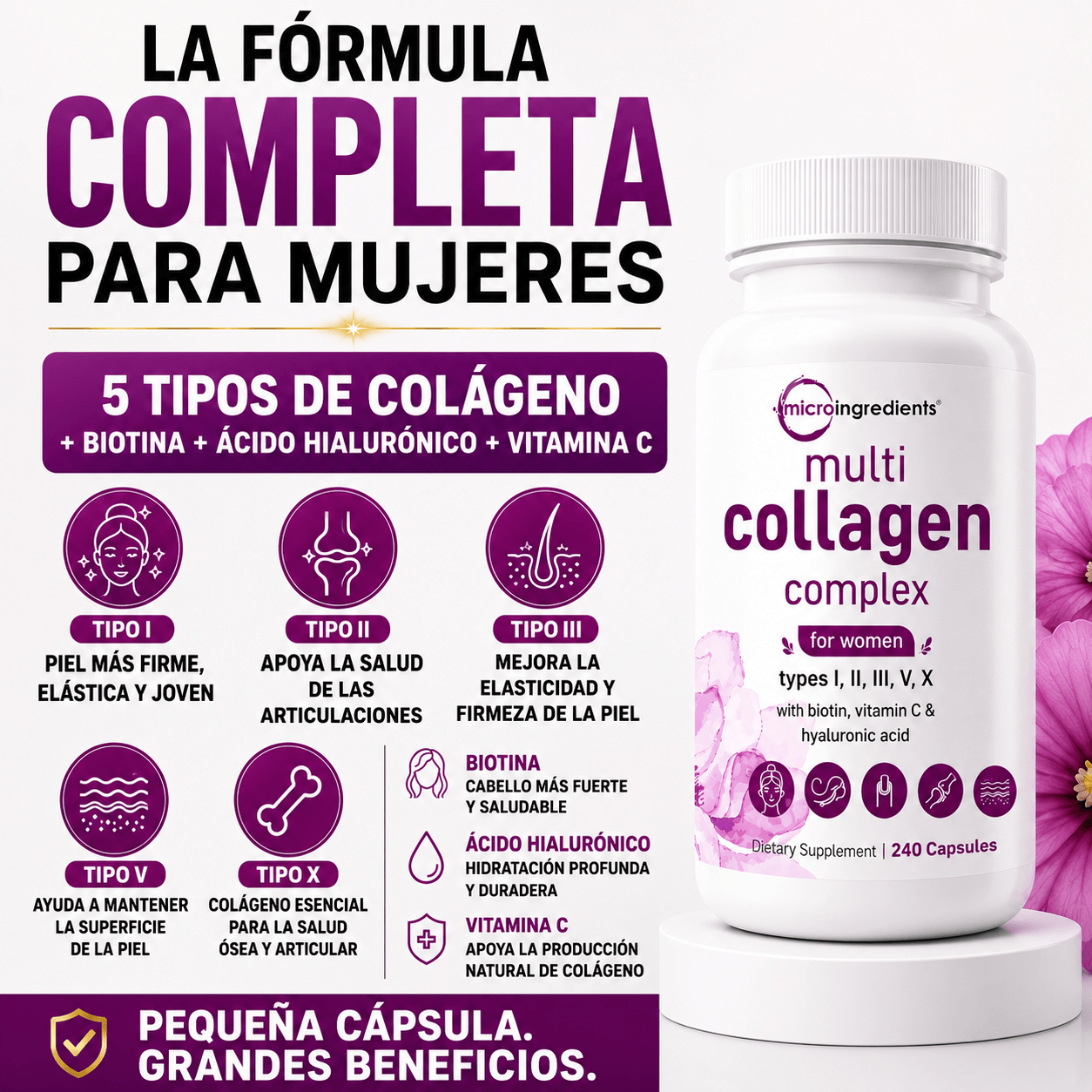 Multicolágeno Complex 240 capsulas