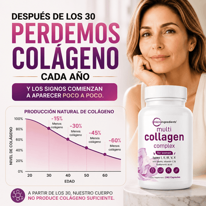 Multicolágeno Complex 240 capsulas