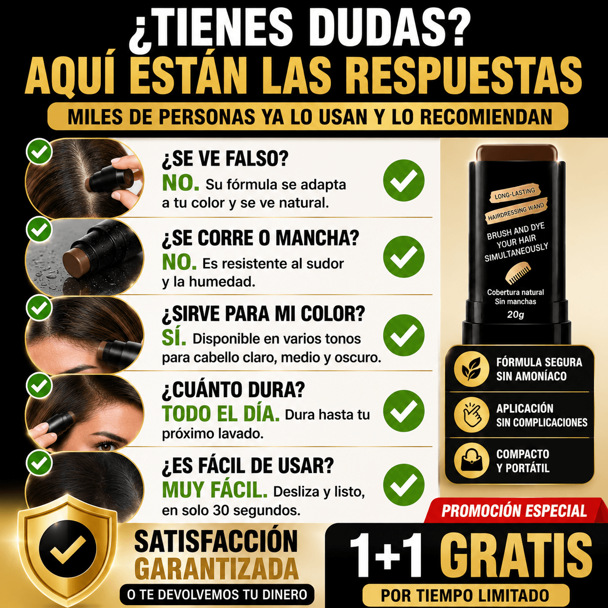 RootFix™ | Oculta Canas en 30 Segundos