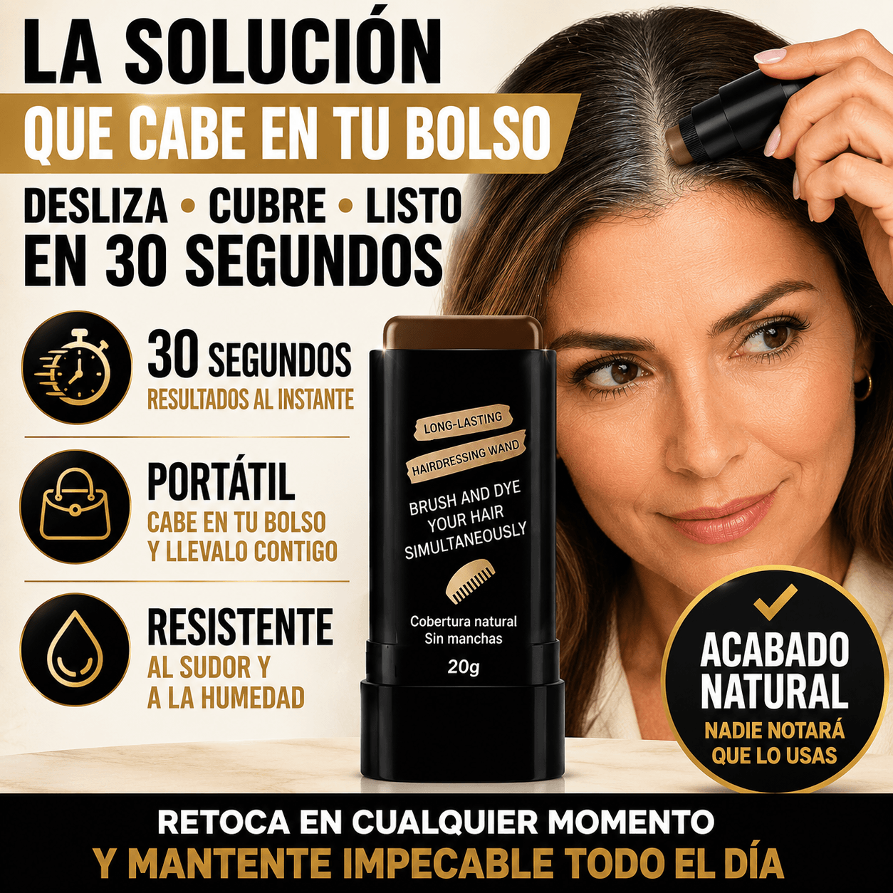 RootFix™ | Oculta Canas en 30 Segundos