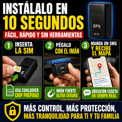GeoProtector™ GPS Localizador Magnético