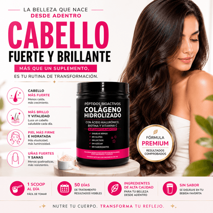 Colágeno Hidrolizado con Péptidos Bioactivos