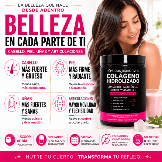 Colágeno Hidrolizado con Péptidos Bioactivos