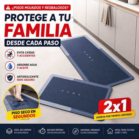 Set De Tapetes Para el Hogar 2x1