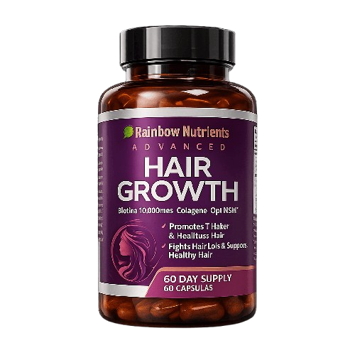 Rainbow Nutrients™   Vitaminas para Cabello, Piel y Uñas 120 capsulas