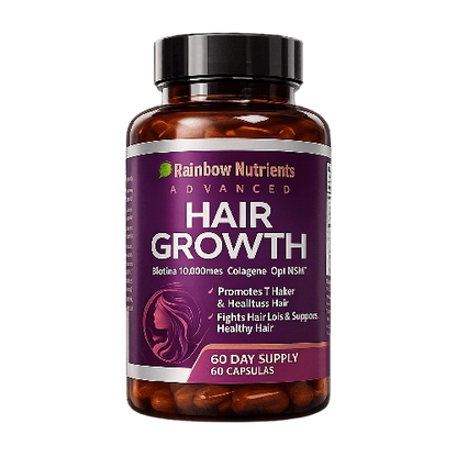 Rainbow Nutrients™   Vitaminas para Cabello, Piel y Uñas 120 capsulas