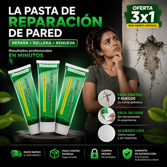 RenovaWall™ Crema para restaurar paredes 3x1