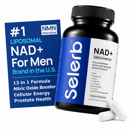 Suplemento Selerb Nad+ MenS Complex 60cp