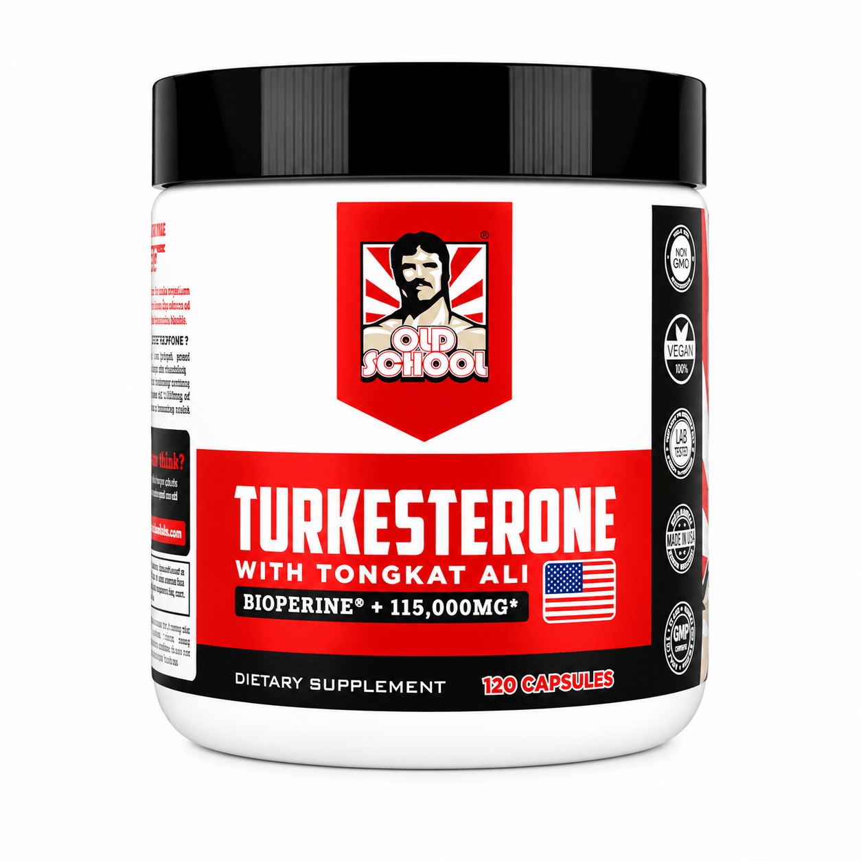 Suplemento Turkesterone 120 Capsulas