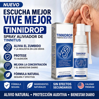 Spray Alivio de Tinnitus con Ingredientes Activos