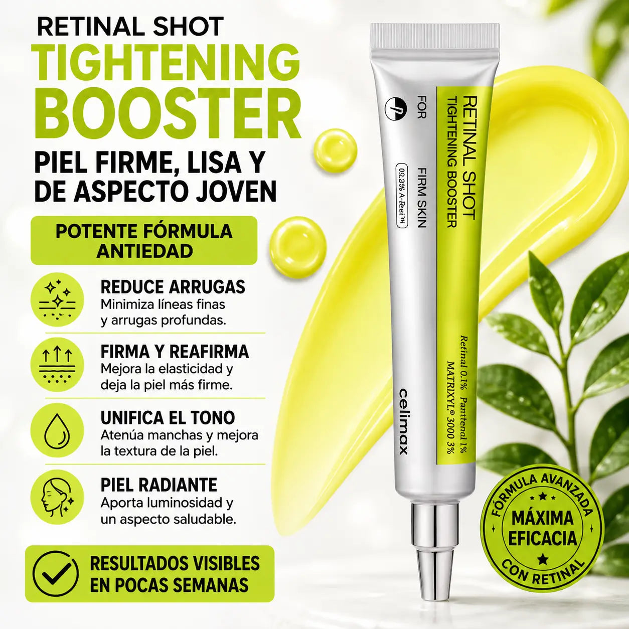 Sérum de Retinol Reafirmante Avanzado