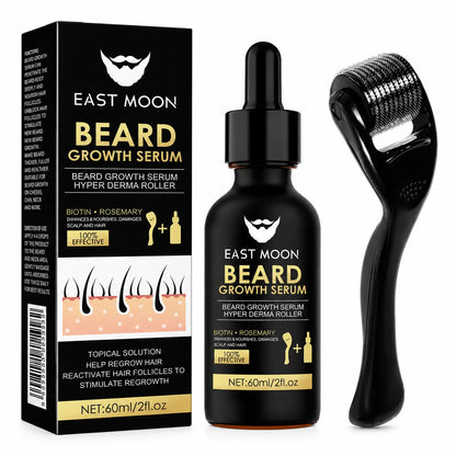 Sérum Para Crecimiento de Barba con Biotina y Romero