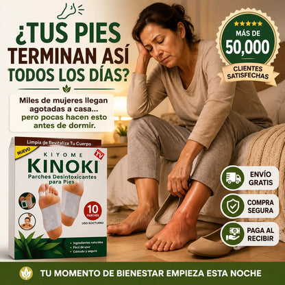 Oferta de 50 Parches KINOKI Desintoxicantes
