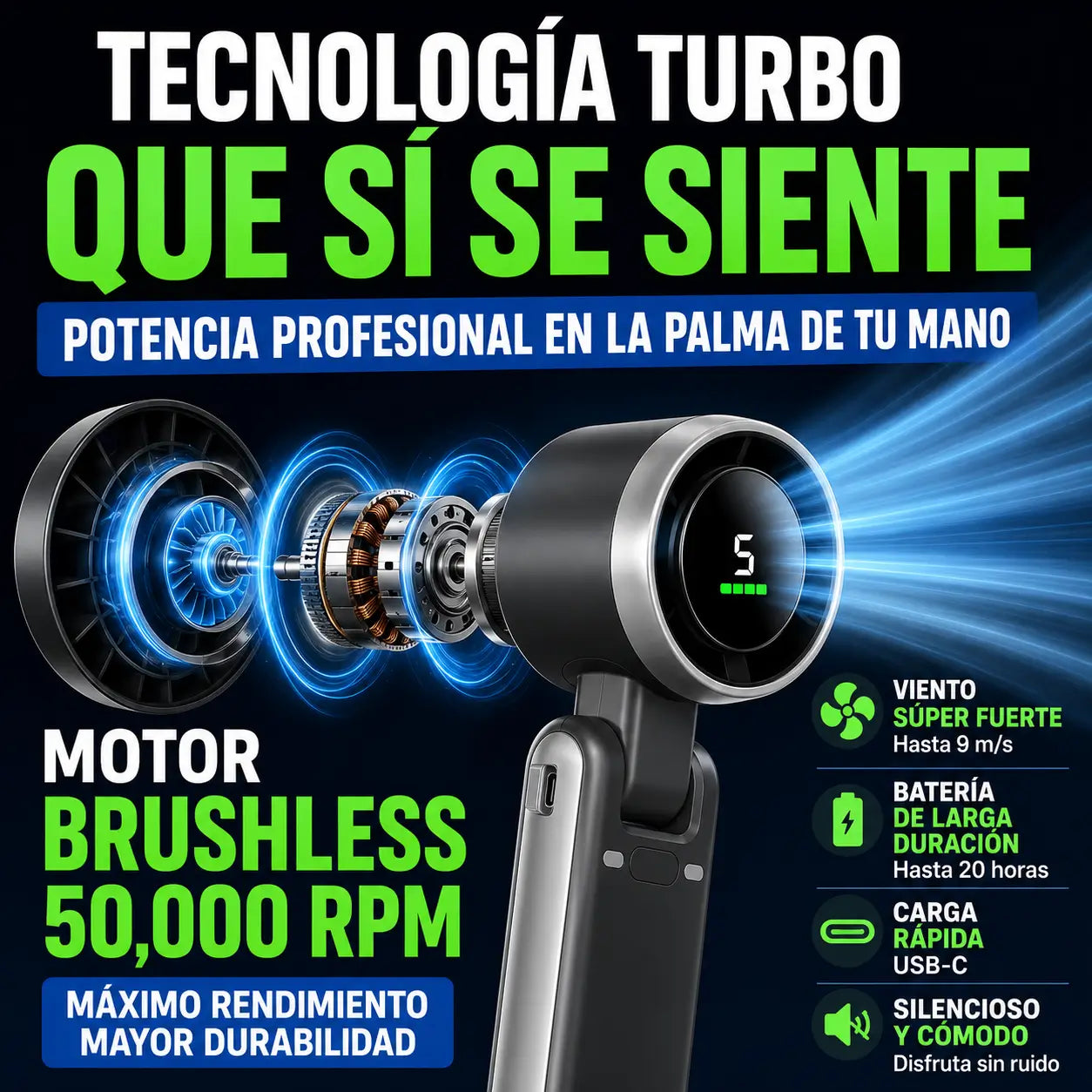 Ventilador portátil