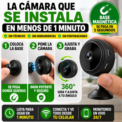 Mini Cámara Ip Wifi Espia 1080p