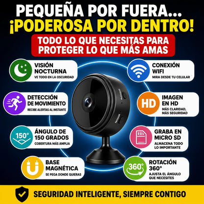 Mini Cámara Ip Wifi Espia 1080p