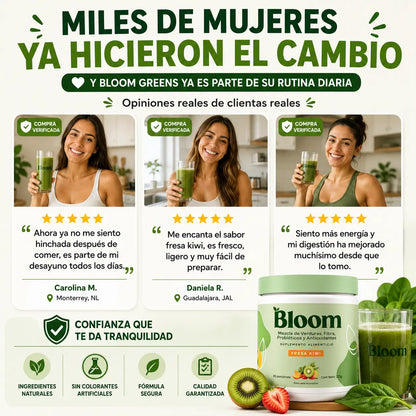 Bloom – Suplemento Alimenticio Sabor Fresa Kiwi