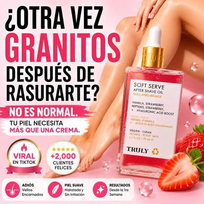TRULY® Soft Serve Aceite Post-Afeitado