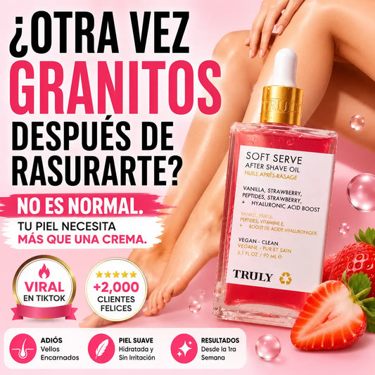 TRULY® Soft Serve Aceite Post-Afeitado
