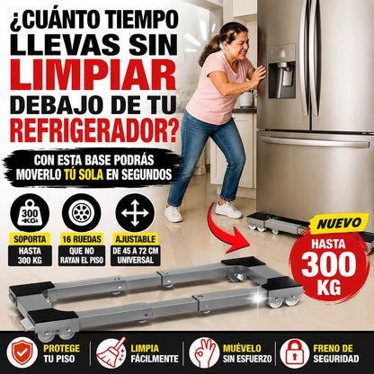 Base Móvil Multiusos para Electrodomésticos Pesados