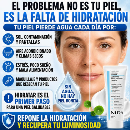 NIDA® Crema Hidratante Reafirmante con Colágeno