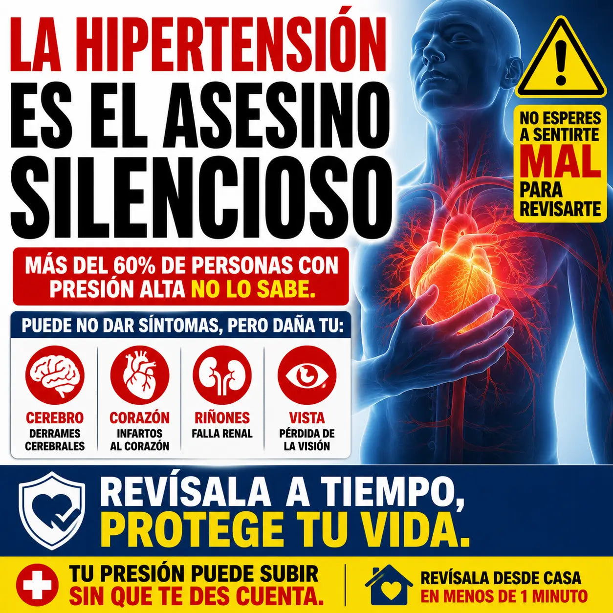 Monitor Digital de Presión Arterial de Muñeca