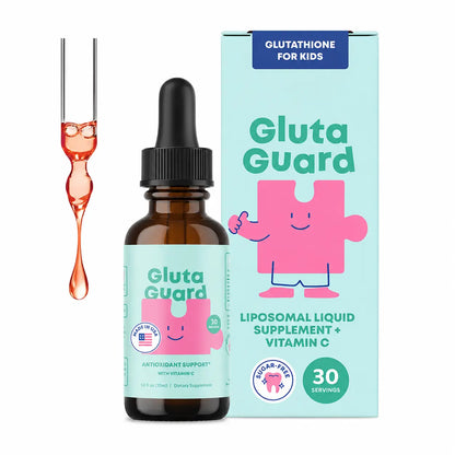 GlutaGuard Kids® | Glutatión Liposomal + Vitamina C para Niños
