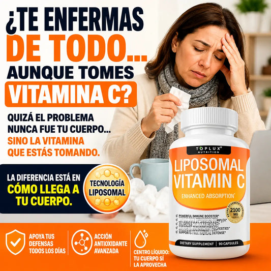 Toplux Nutrition® Liposomal Vitamin C 90 Cápsulas