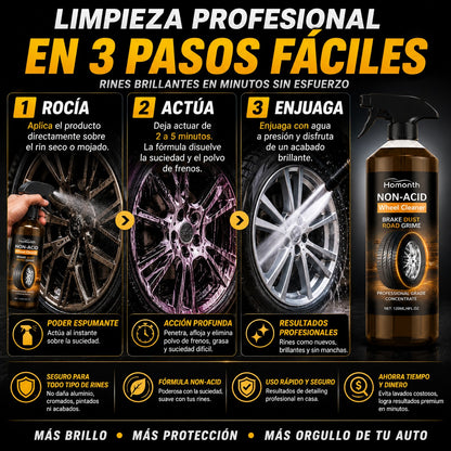 Brillo Extremo™ | Limpiador Profesional de Rines