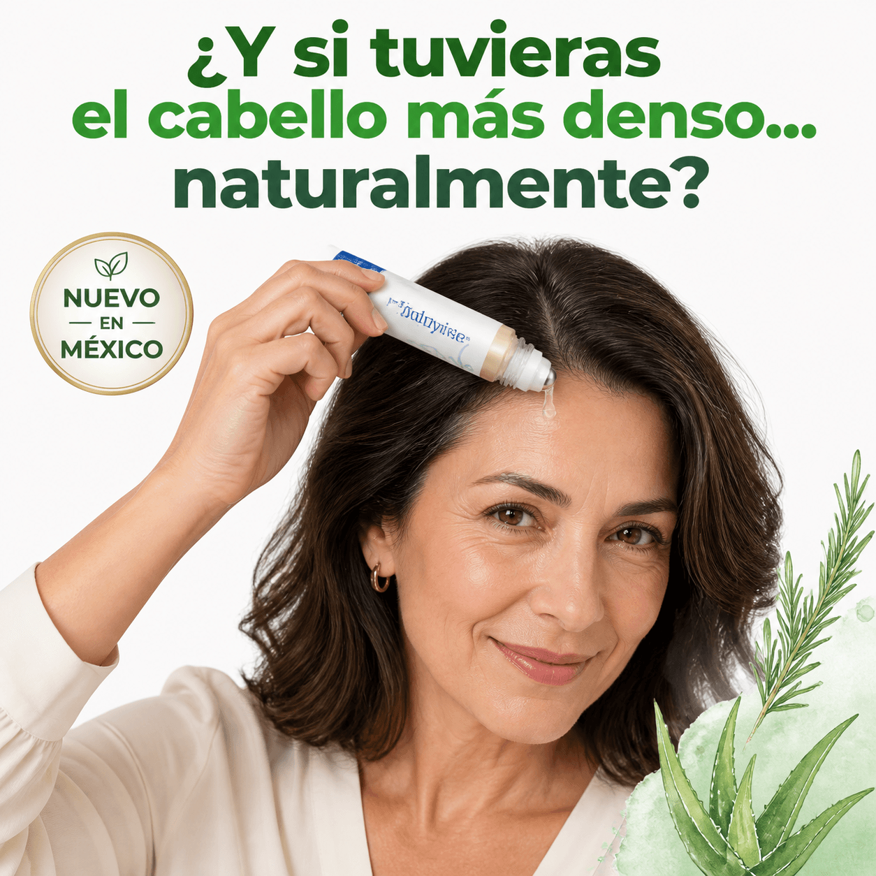 Be Bodywise® Sérum Capilar Roll-On 25 ml con Hierbas Activas